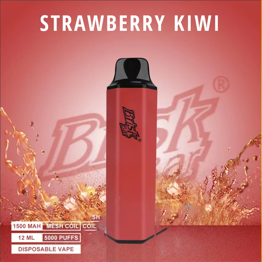 3.webp BRISK BAR STRAWBERRY KIWI – 5000 PUFFS