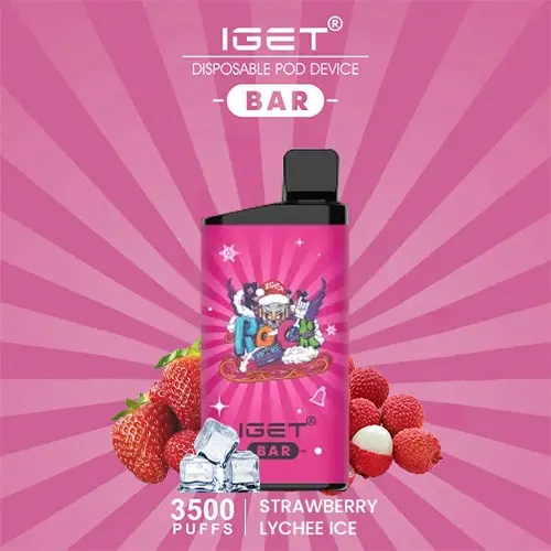 3500-Puff-IGET-Bar-Strawberry-Lychee-Ice-min-1-1.webp IGET BAR STRAWBERRY LYCHEE – 3500 PUFFS