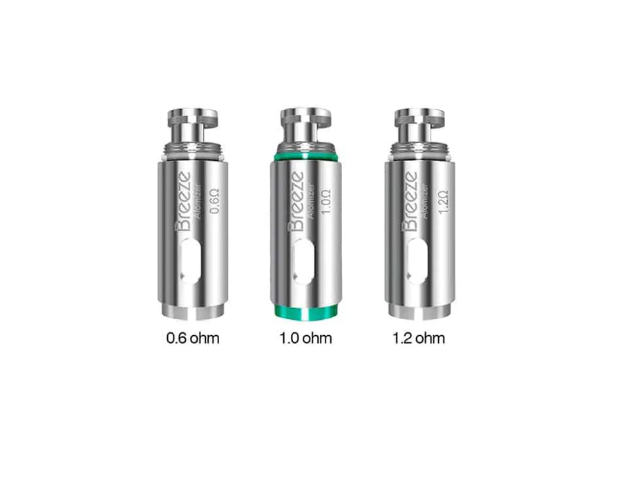 aspire breeze atomizer head – 5pcs aspire breeze atomizer head – 5pcs