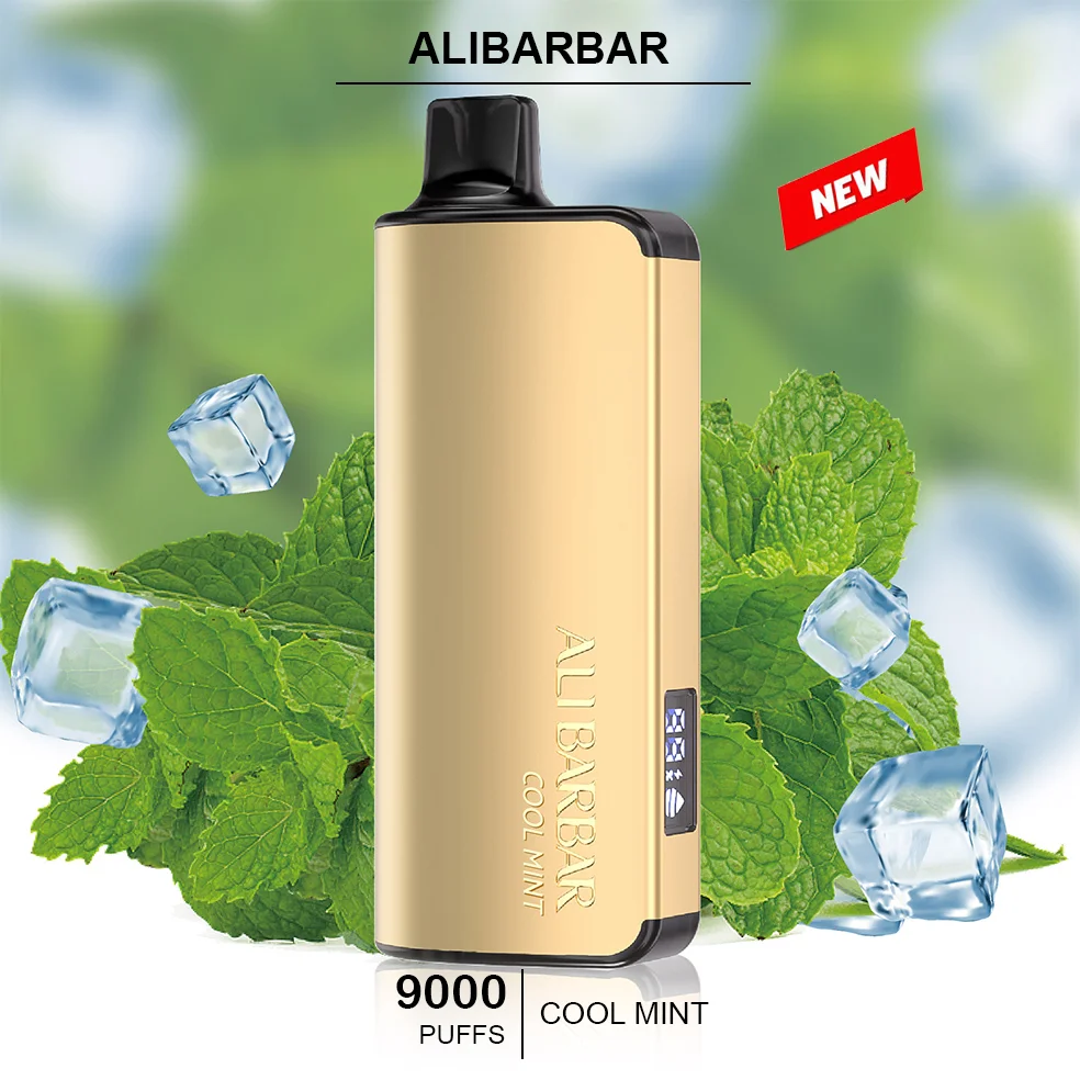 ALIBARBAR-INGOT-COOL-MINT.webp ALIBARBAR INGOT – COOL MINT – 9000 PUFFS