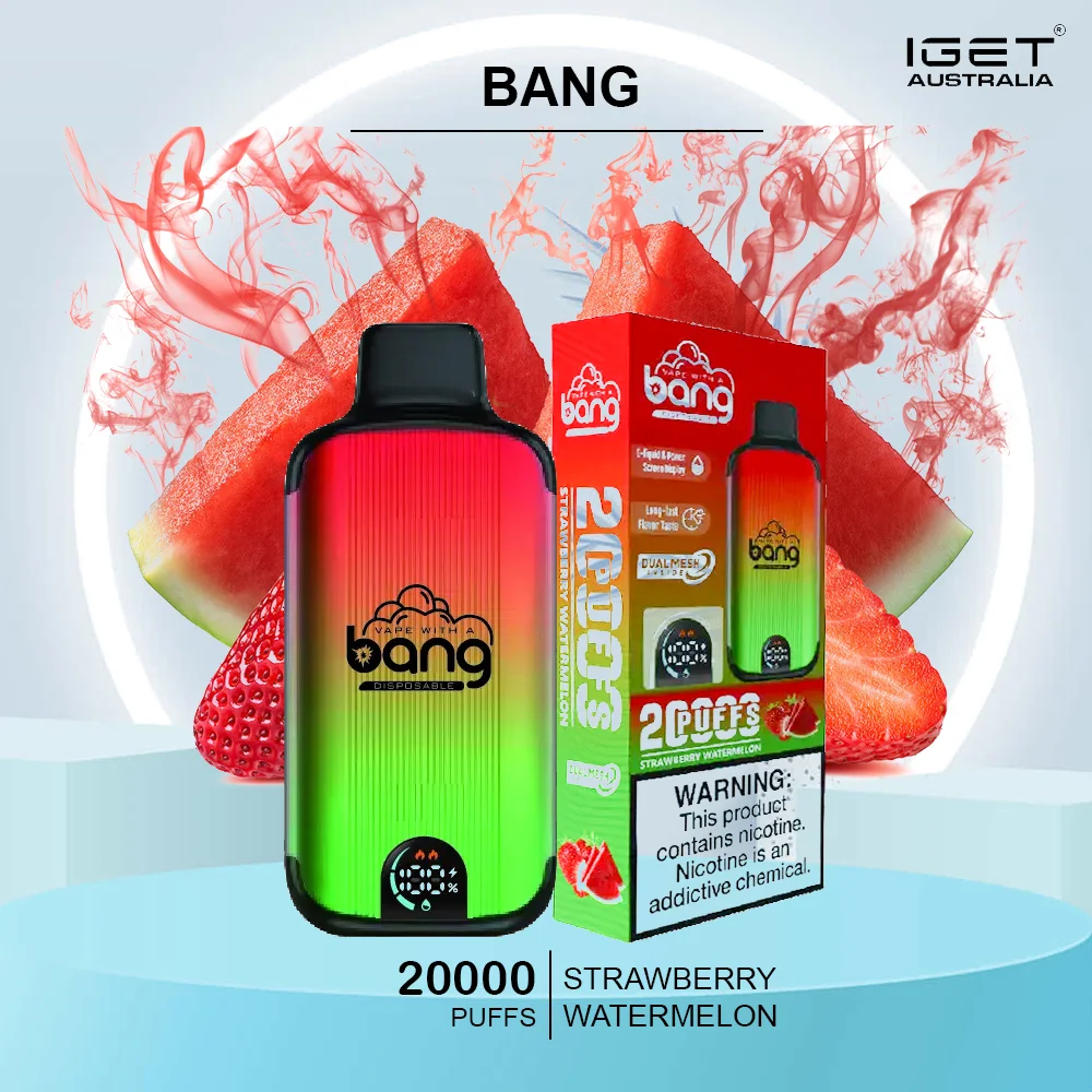 BANG-20000-STRAWBERRY-WATERMELON.webp BANG – STRAWBERRY WATERMELON – 20000 PUFFS