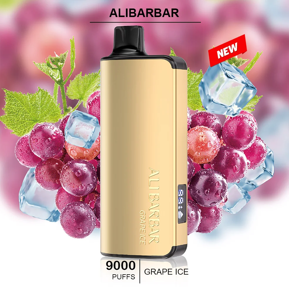GRAPE-ICE.webp ALIBARBAR INGOT – GRAPE ICE – 9000 PUFFS