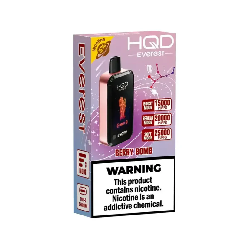 HQD-EVEREST-25K-Berry-Bomb.webp HQD CUVIE EVEREST 25K Vape - Image 2