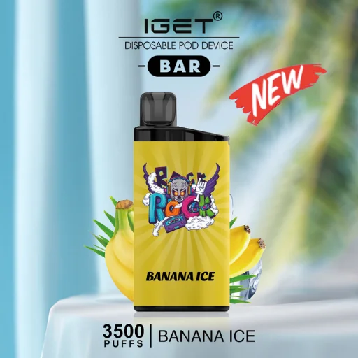 IGET-BAR-Banana-Ice.webp IGET BAR BANANA ICE – 3500 PUFFS