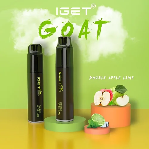IGET-GOAT-DOUBLE-APPLE-LIME-–-5000-PUFFS.webp IGET GOAT DOUBLE APPLE LIME – 5000 PUFFS