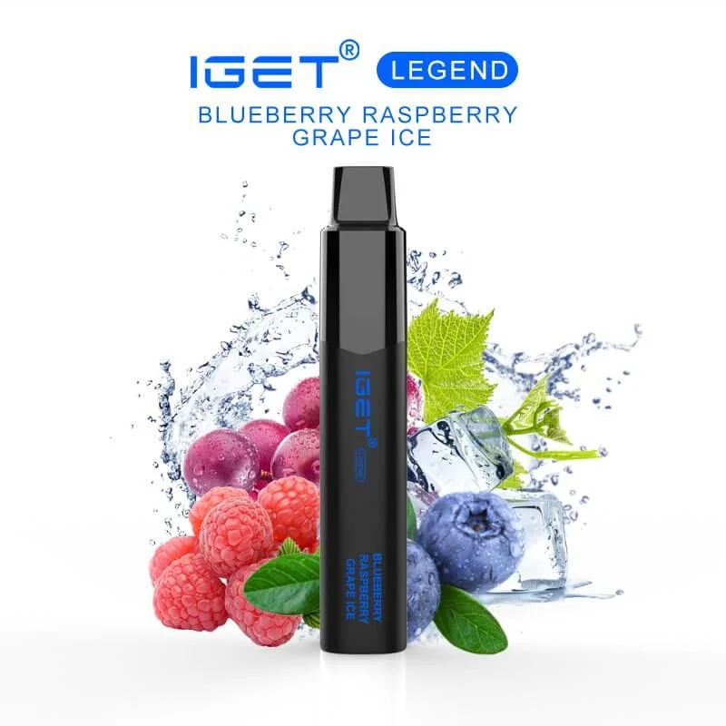 IGET-LEGEND-4000-–-BLUEBERRY-RASPBERRY-GRAPE-ICE-1.webp IGET LEGEND BLUEBERRY RASPBERRY GRAPE ICE – 4000 PUFFS