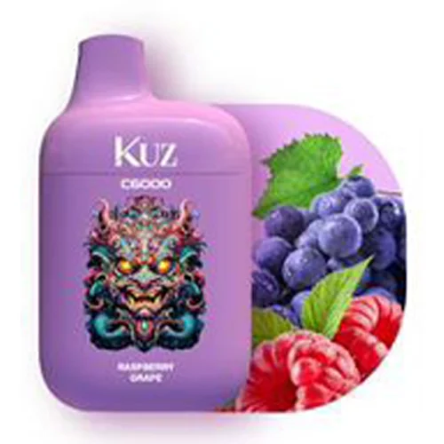 KUZ-Raspberry-Grape-6000.webp KUZ RASPBERRY GRAPE – 6000 PUFFS