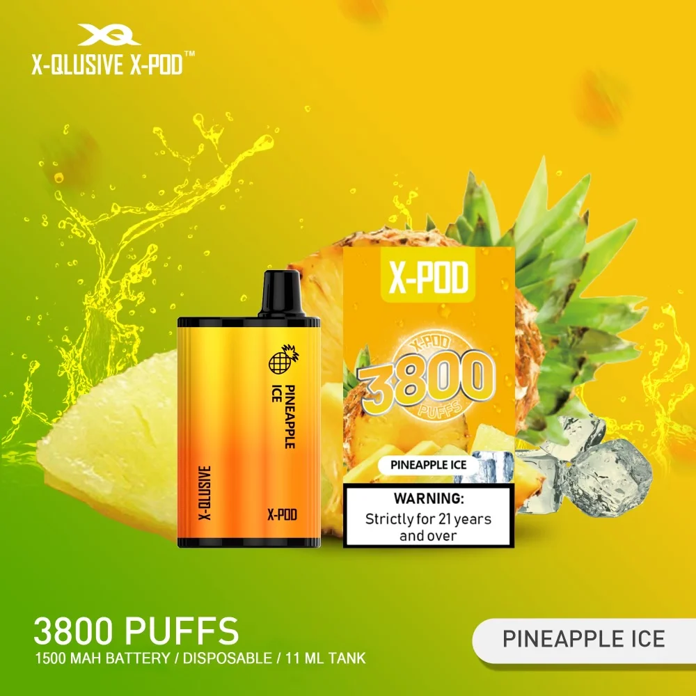 X-QLUSIVE-X-POD-PINEAPPLE-ICE.webp X-QLUSIVE X-POD PINEAPPLE ICE – 3800 PUFFS