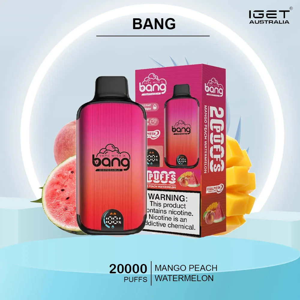 bang-20000-MANGO-PEACH-WATERMELON.webp BANG – MANGO PEACH WATERMELON – 20000 PUFFS