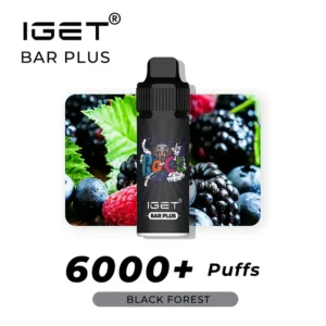 Home IGET BAR PLUS BLACK FOREST – 6000 PUFFS