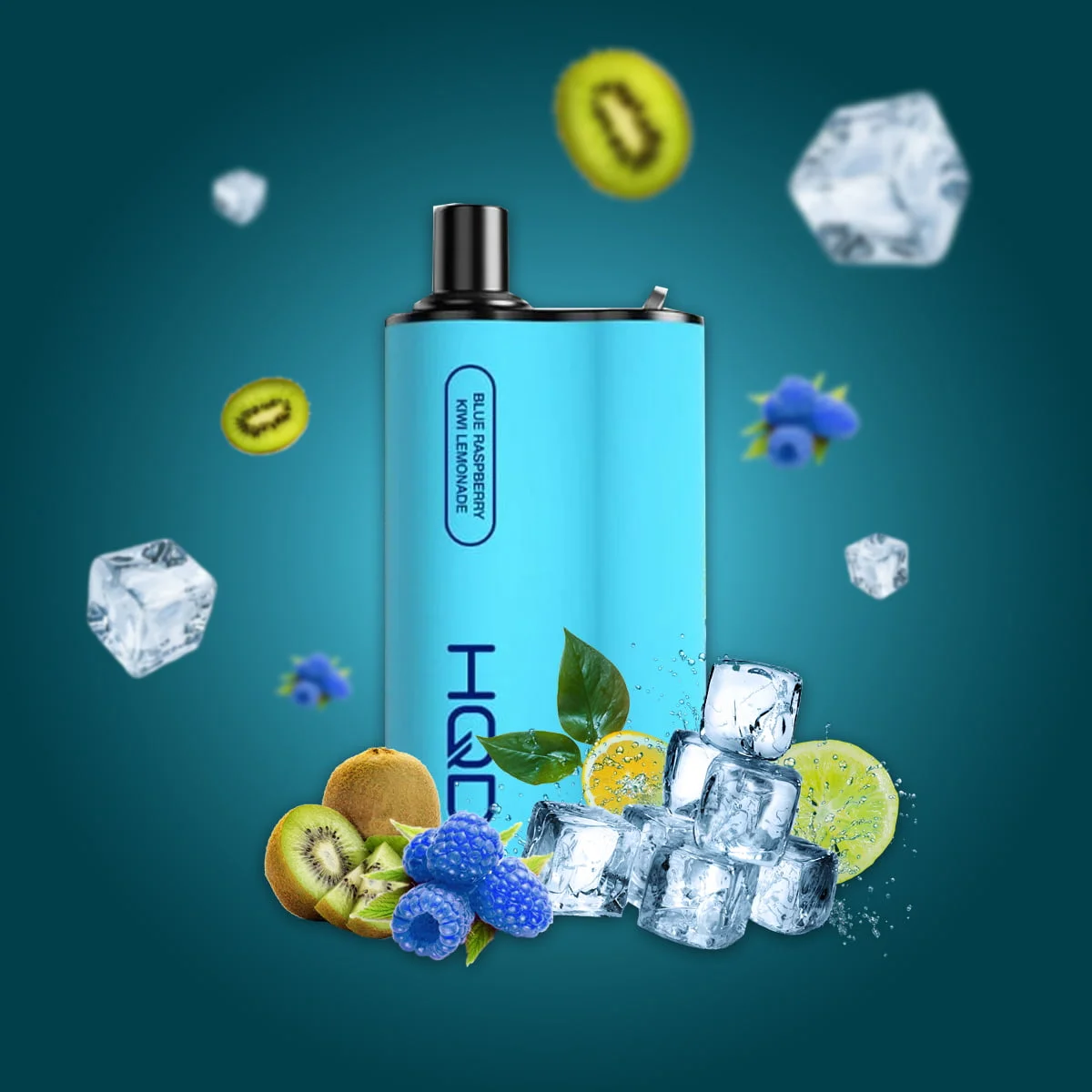 blueraspkiwilemo.webp HQD BOX BLUE RASPBERRY KIWI LEMONADE – 4000 PUFFS