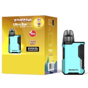 peach mint ultra bar pro pre filled kit 28.5mg/ml